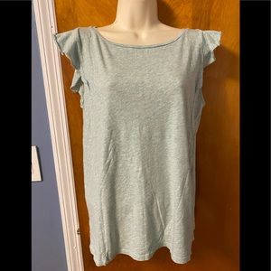 Loft short sleeve tshirt soft light for summer. Minty green heather size medium